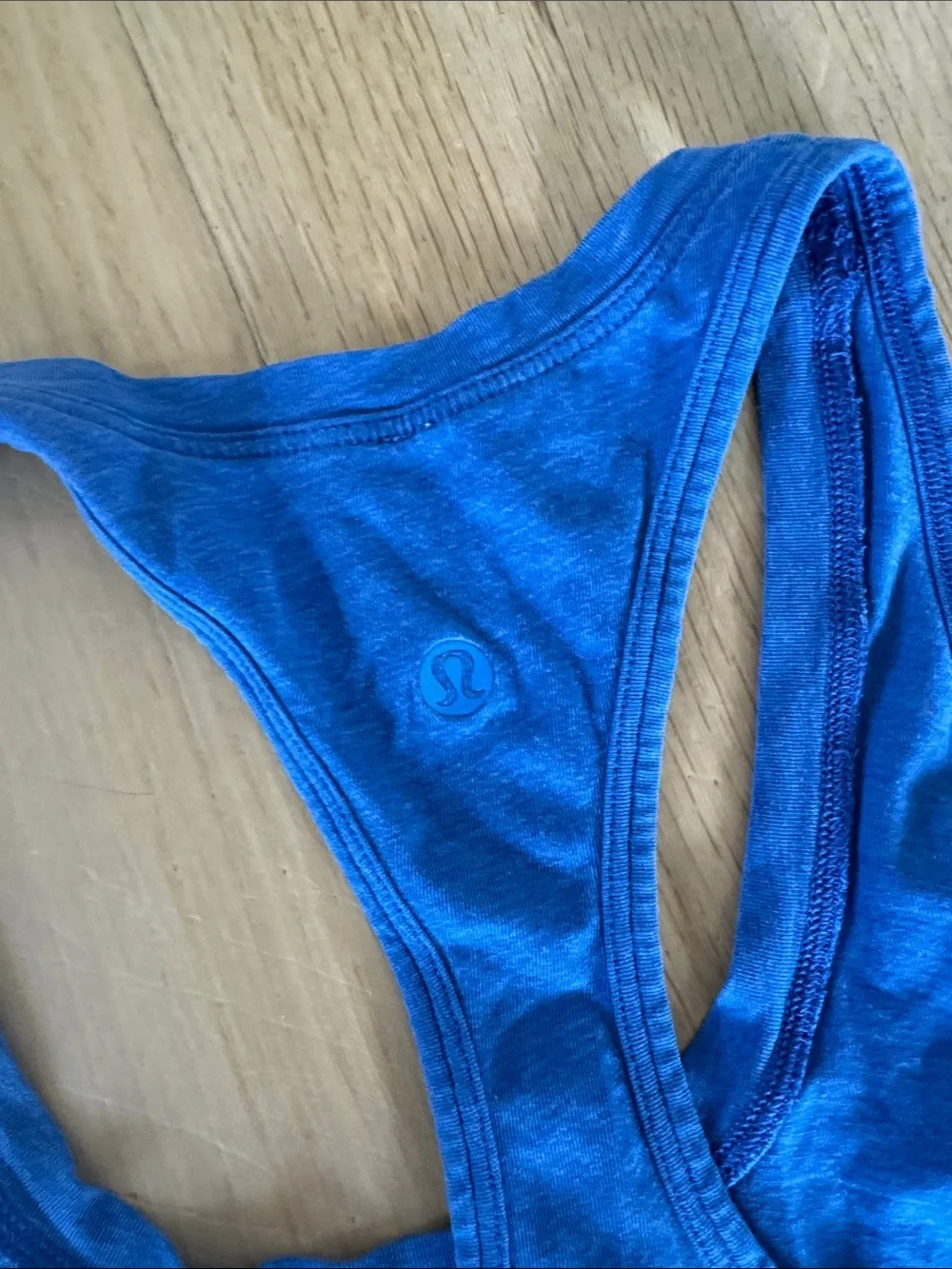 Lululemon Love Tank Blue Racerback Pocket Tank Top Size 4